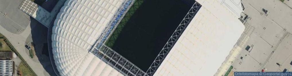 Zdjęcie satelitarne Stadion Miejski w Poznaniu (KKS LECH POZNAŃ)