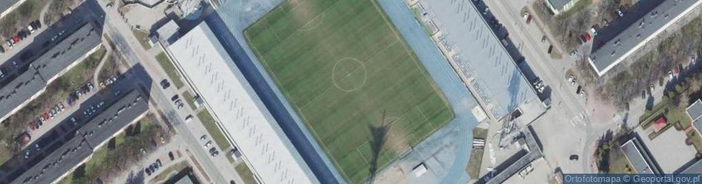 Zdjęcie satelitarne Stadion Stali Mielec