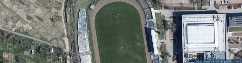 Zdjęcie satelitarne Stadion Tysiąclecia