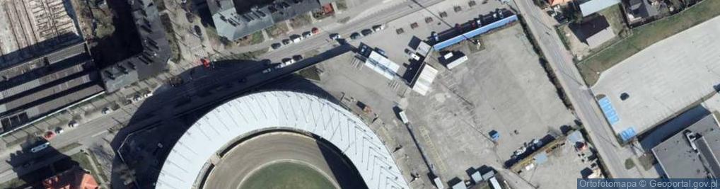Zdjęcie satelitarne Stadion żużlowy - Stal Gorzów Wielkopolski S.A.