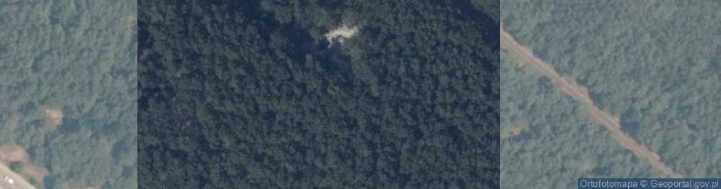 Zdjęcie satelitarne Stanowisko armaty 2 cm Flak