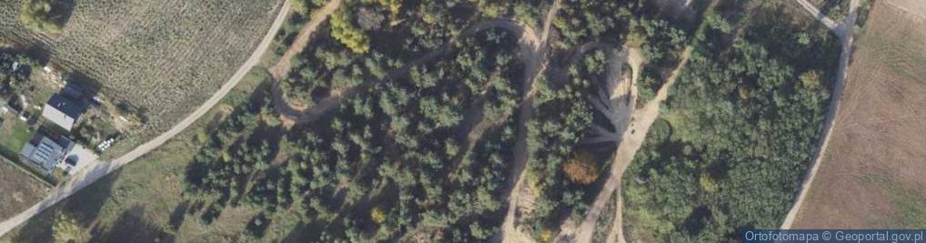 Zdjęcie satelitarne Stanowisko armaty 7,5 cm Flak 97(f)