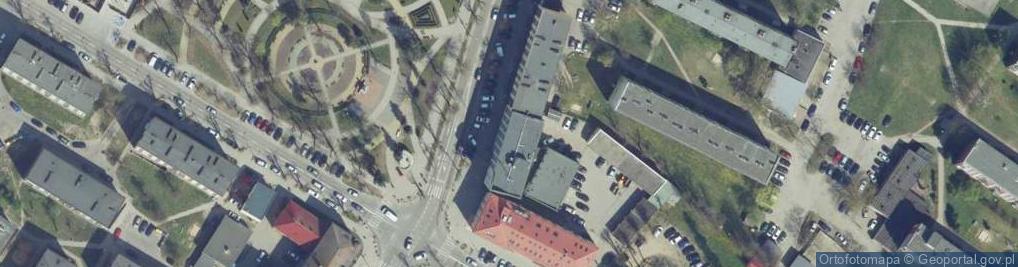Zdjęcie satelitarne Starostwo Powiatowe w Bielsku Podlaskim