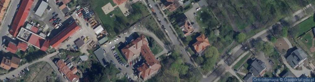 Zdjęcie satelitarne Starostwo Powiatowe w Lubaniu