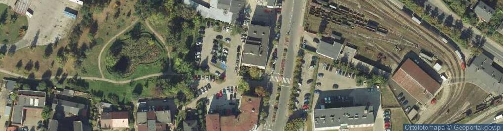 Zdjęcie satelitarne Starostwo Powiatowe w Żninie