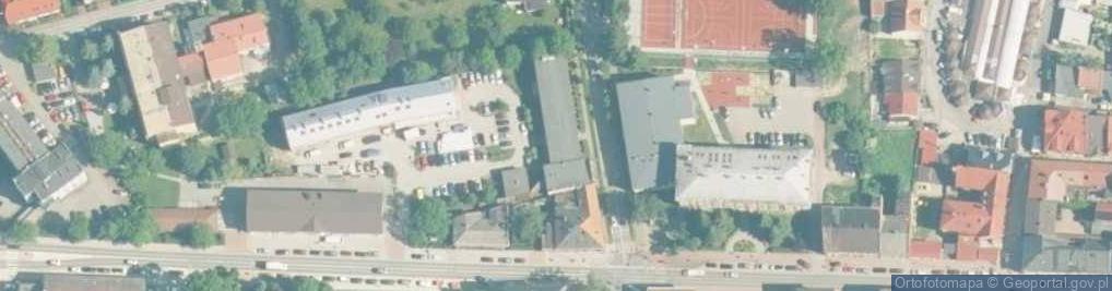 Zdjęcie satelitarne Wydział Geodezji i Gospodarki Gruntami