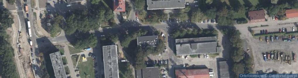 Zdjęcie satelitarne Wydział Geodezji i Gospodarki Nieruchomościami