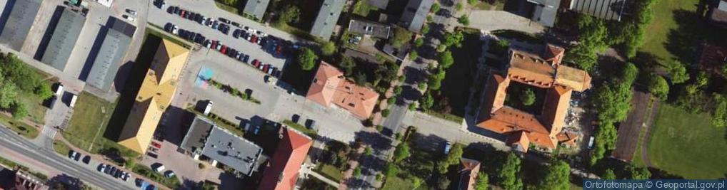 Zdjęcie satelitarne Wydział Komunikacji