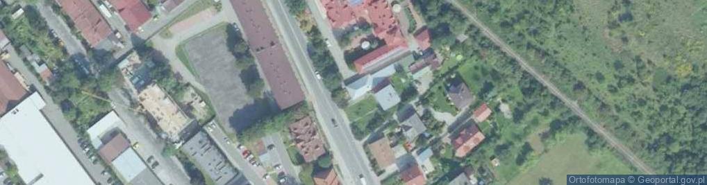 Zdjęcie satelitarne Auto Moto Klub Limanowa