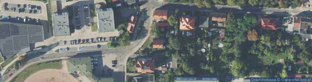 Zdjęcie satelitarne RKS Kolejarz Rawicz