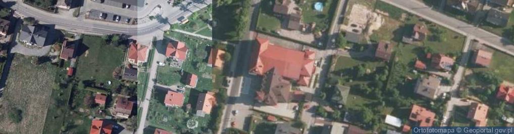 Zdjęcie satelitarne Stowarzyszenie Kulturalne Wrota Beskidów