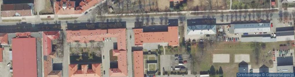 Zdjęcie satelitarne Bieszczadzki Oddział Straży Granicznej