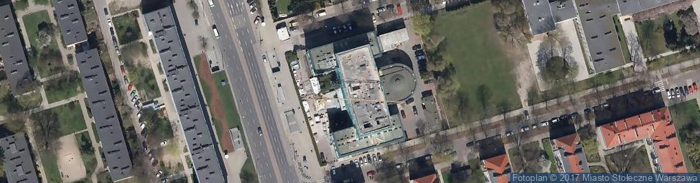 Zdjęcie satelitarne Komenda Główna Straży Granicznej