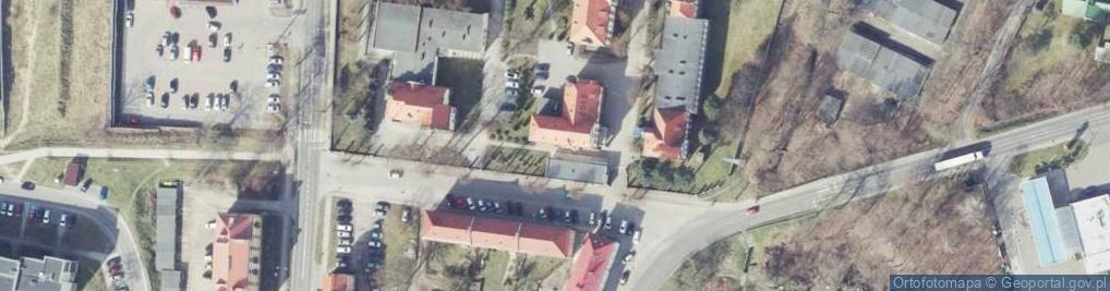 Zdjęcie satelitarne Nadodrzański Oddział Straż Graniczna