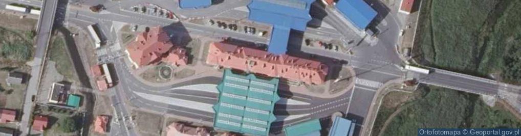 Zdjęcie satelitarne Placówka SG w Bobrownikach
