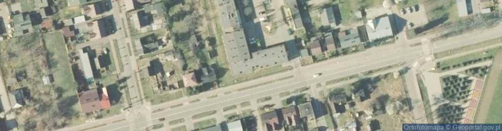 Zdjęcie satelitarne Placówka Straży Granicznej Terespol