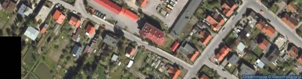 Zdjęcie satelitarne Placówka Straży Granicznej w Braniewie