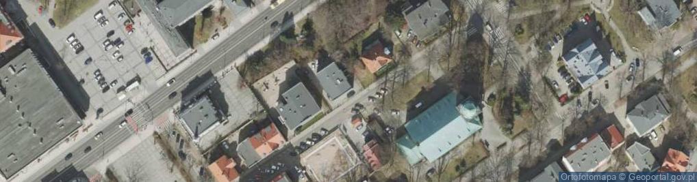 Zdjęcie satelitarne Placówka Straży Granicznej