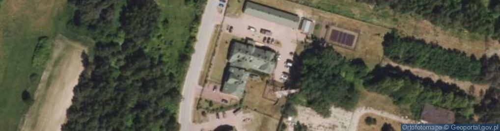 Zdjęcie satelitarne Placówka Strazy Granicznej