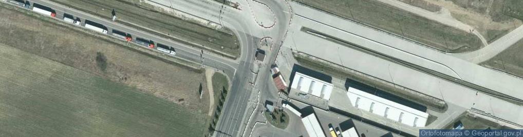 Zdjęcie satelitarne Przejście Graniczne Korczowa-Krakoviec