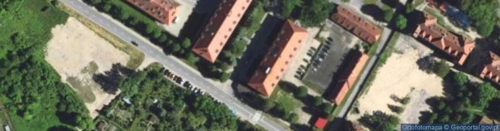 Zdjęcie satelitarne Warmińsko-Mazurski Oddział SG
