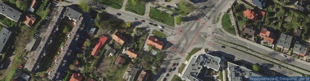 Zdjęcie satelitarne Placówka Strażnika Osiedlowego Oporów