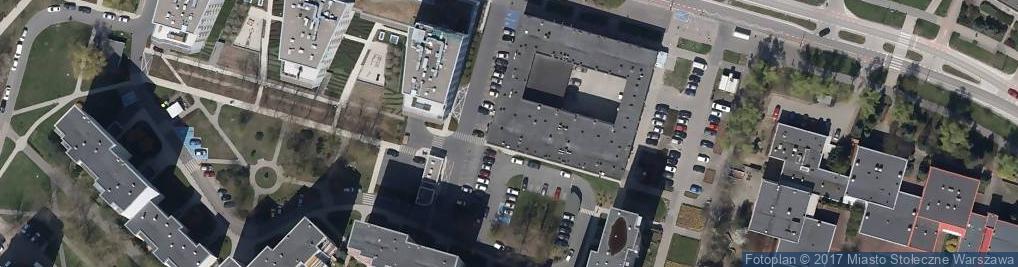Zdjęcie satelitarne Straż Miejska m. st. Warszawy II Oddział terenowy