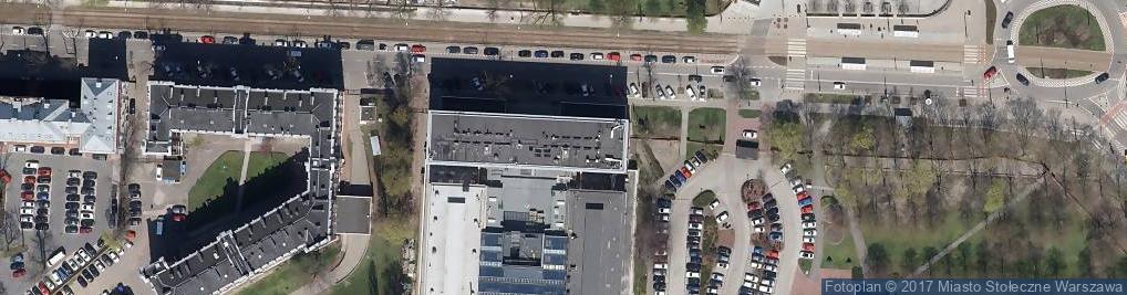 Zdjęcie satelitarne Straż Miejska Posterunek Warszawa-Śródmieście