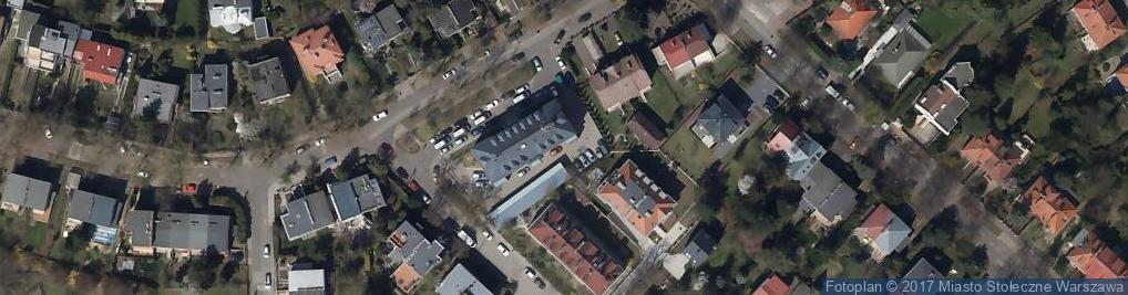 Zdjęcie satelitarne Straż Miejska Warszawa-Wilanów
