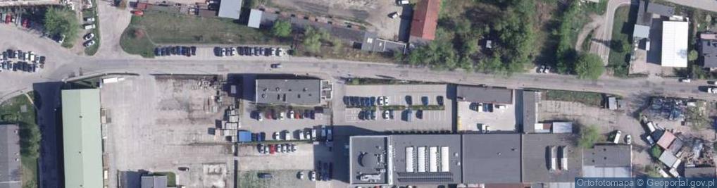 Zdjęcie satelitarne Straż Miejska