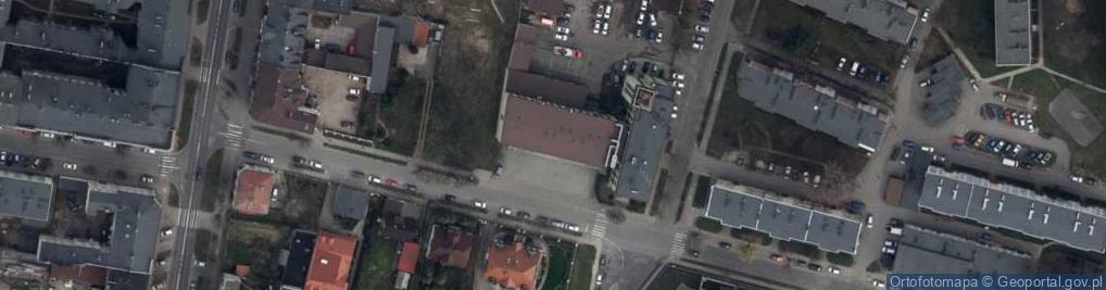 Zdjęcie satelitarne KM PSP Piotrków Trybunalski