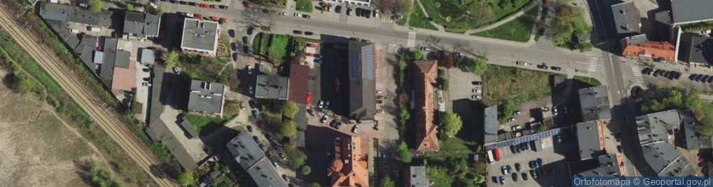 Zdjęcie satelitarne KM PSP Siemianowice Śląskie