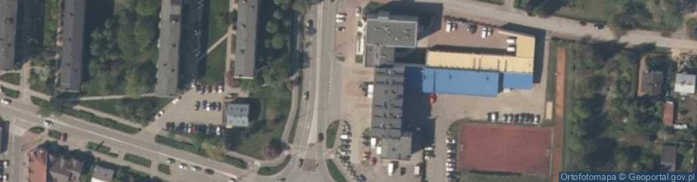 Zdjęcie satelitarne KM PSP Skierniewice