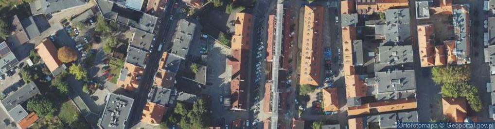 Zdjęcie satelitarne KM PSP Zielona Góra
