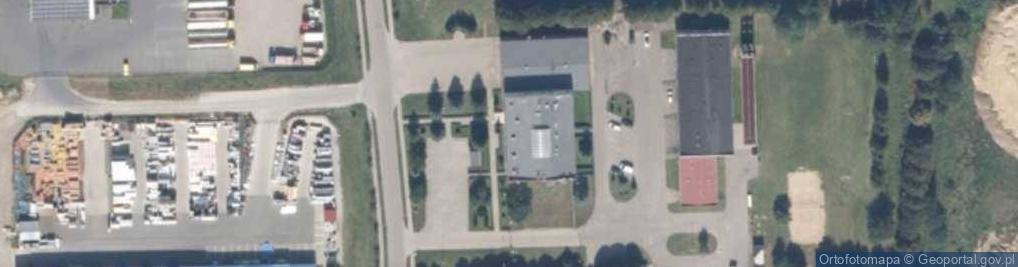 Zdjęcie satelitarne KP PSP Bytów