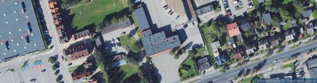 Zdjęcie satelitarne KP PSP Chojnice