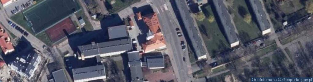 Zdjęcie satelitarne KP PSP Choszczno