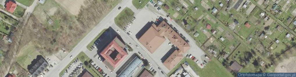 Zdjęcie satelitarne KP PSP Gorlice