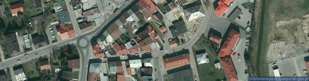 Zdjęcie satelitarne KP PSP Kolbuszowa