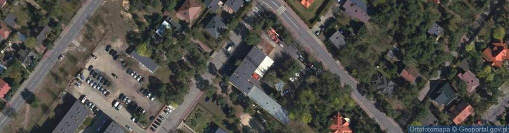 Zdjęcie satelitarne KP PSP Legionowo
