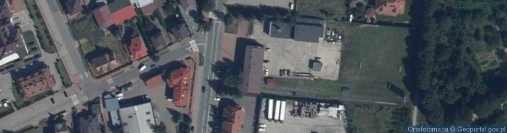 Zdjęcie satelitarne KP PSP Łosice