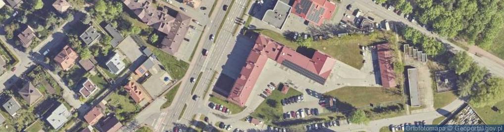 Zdjęcie satelitarne KP PSP Mielec