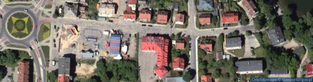 Zdjęcie satelitarne KP PSP Mrągowo