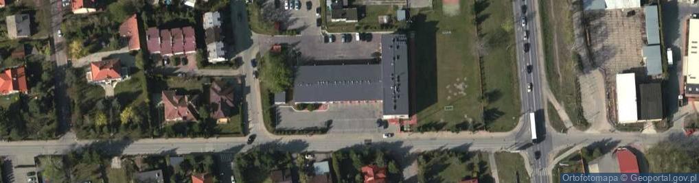 Zdjęcie satelitarne KP PSP Piaseczno