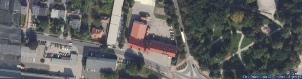 Zdjęcie satelitarne KP PSP Pleszew