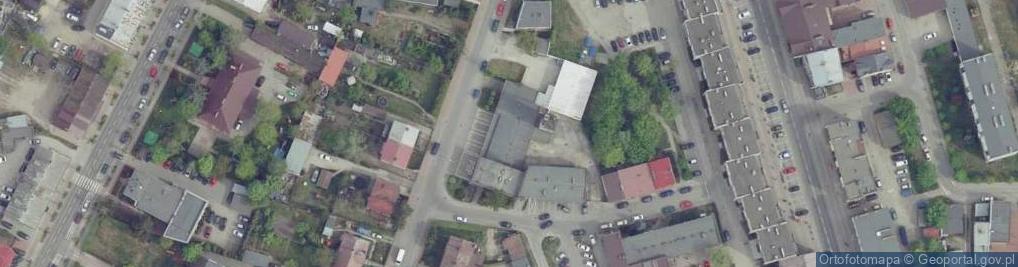 Zdjęcie satelitarne KP PSP Płońsk
