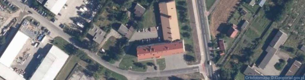 Zdjęcie satelitarne KP PSP Sierpc