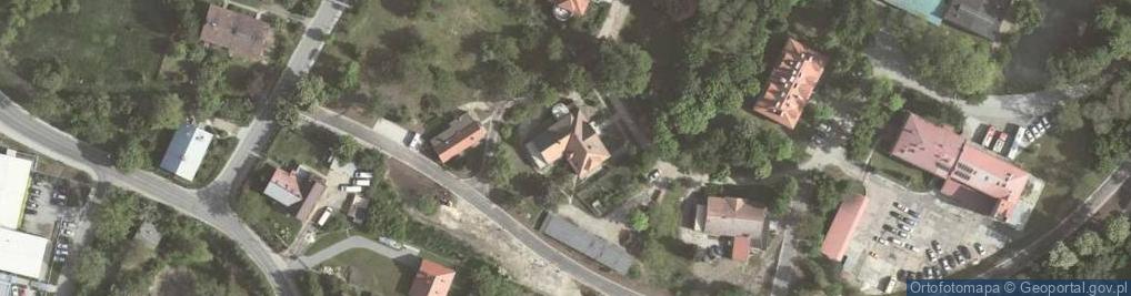 Zdjęcie satelitarne KP PSP Wieliczka