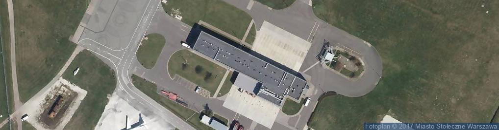 Zdjęcie satelitarne Lotniskowa Straż Pożarna
