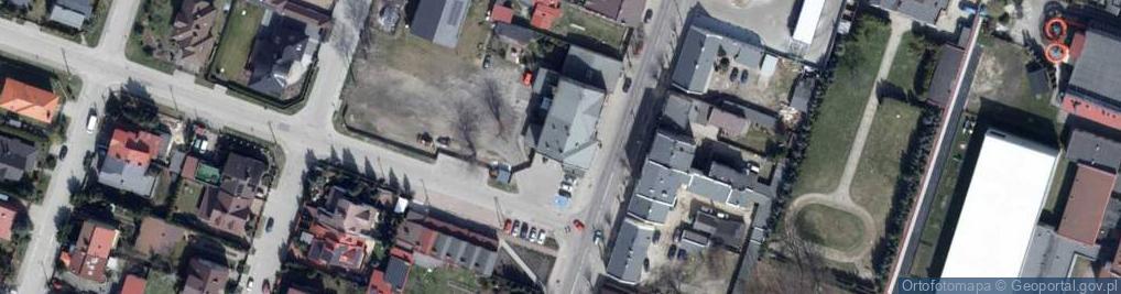 Zdjęcie satelitarne Ochotnicza Straż Pożarna Aleksandrów Łódzki